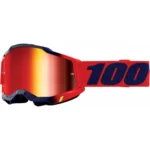 100% OCHELARI 100% ACCURI2 Goggle Kearny Mirror Red Lens