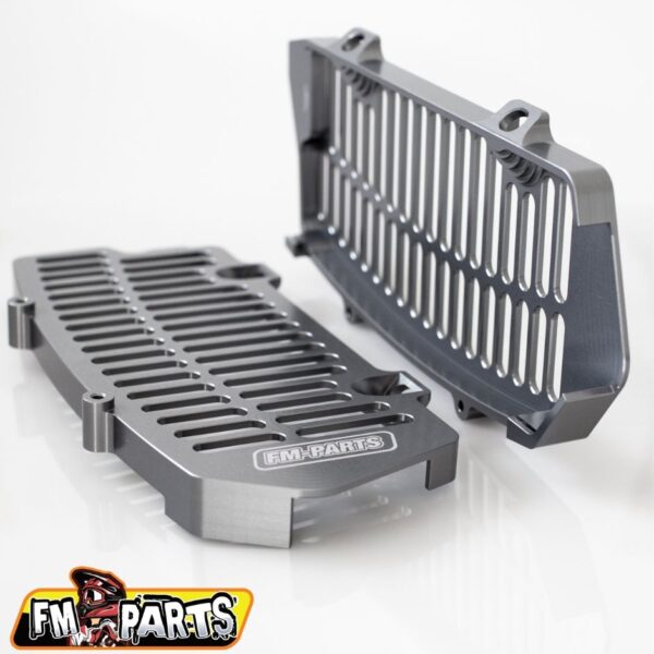 Fm-Parts Protectii Radiator UniBody KTM/HSQ/GasGas 2020-2025 GunMetal