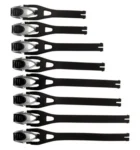 Cizme - FOX COMP5/5Y/3Y BUCKL/STRAP KIT8PC [BLK]