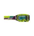 LEATT Goggle Velocity 5.5 Cryztal Lime Purple 75 VLT