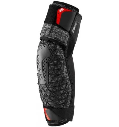 Protectie - 100% SURPASS Knee Guard Grey Heather/Black