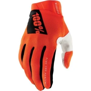 Manusi - 100% Ridefit Gloves Fluo Orange
