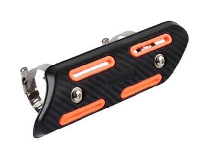 Fm-Parts Exhaust Protection 4 Stroke Universal Black/Orange