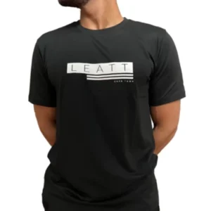 LEATT T-Shirt Leatt Black/White Logo