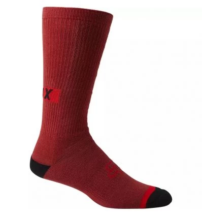 Incaltaminte - FOX 10″ DEFEND CREW SOCK [RD CLY]