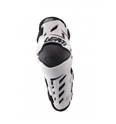Protectie - LEATT KNEE & SHIN GUARD DUAL AXIS WHITE/BLACK