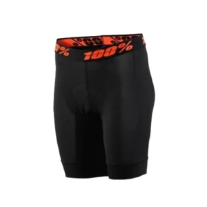 100% CRUX Womens Liner Shorts Black