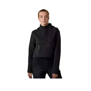 FOX CALIBRATED DWR ZIP FLEECE [BLK]