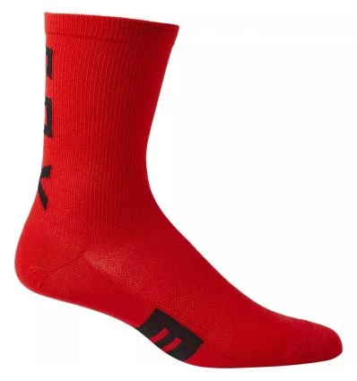 Incaltaminte - FOX 6″ FLEXAIR MERINO SOCK [FLO RED]