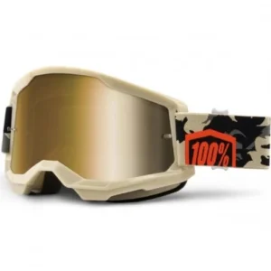 Ochelari - 100% STRATA 2 Goggle Kombat True Gold Lens