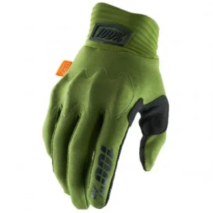 Manusi - 100% COGNITO Army Green/Black Gloves