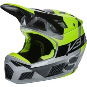 FOX V3 RS RIET HELMET, ECE [FLO YLW]