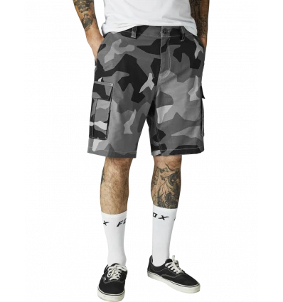 Pantalon scurt - FOX SLAMBOZO CAMO SHORT 2.0 [BLK CAM]