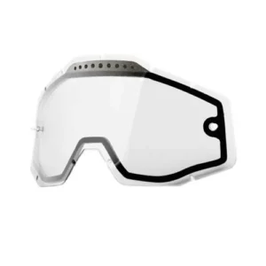 100% LENTILA dubla OCHELARI 100% RACECRAFT / ACCURI / STRATA Replacement Lens Dual Pane Anti-Fog V