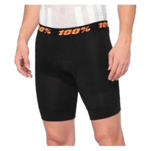100% CRUX Mens Liner Shorts Black
