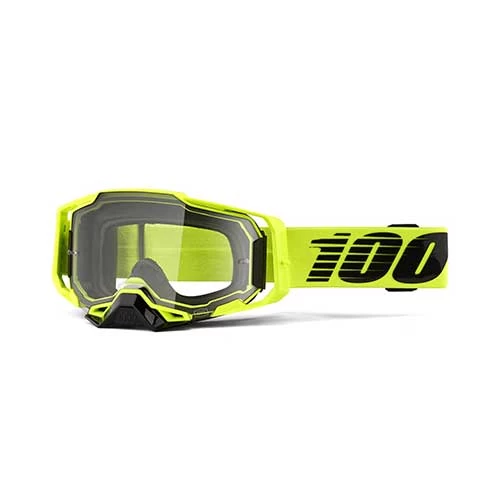 100% ARMEGA Goggle Nuclear Citrus - Clear Lens