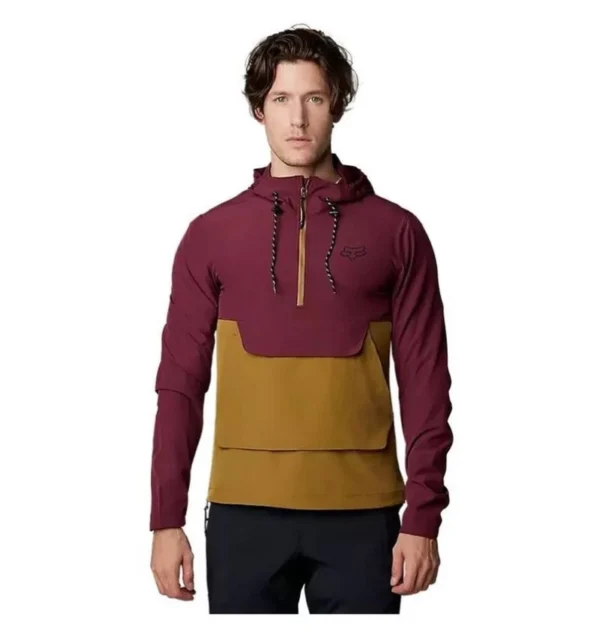 FOX MTB RANGER WIND PULLOVER [DRK MRN]