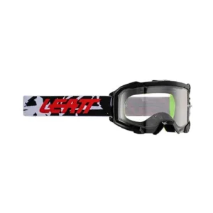 LEATT Goggle Velocity 4.5 Zebra Clear 83%
