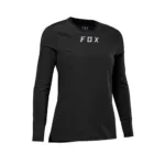 FOX MTB W DEFEND THERMAL JERSEY [BLK]