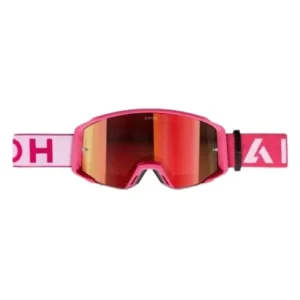 AIROH GOGGLE BLAST XR1 PINK MATT CAT S1 RED MIRRORED