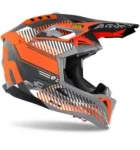 Casca - AIROH AVIATOR 3  WAVE ORANGE CHROME 2021