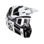 HELMET MOTO 3.5 V24 BLACK/WHITE INCLUDES 4.5 GOGGLE
