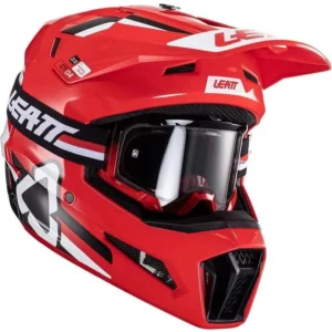 HELMET MOTO 3.5 V24 RED INCLUDES 4.5 GOGGLE