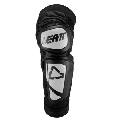 LEATT KNEE & SHIN GUARD EXT WHITE/BLACK