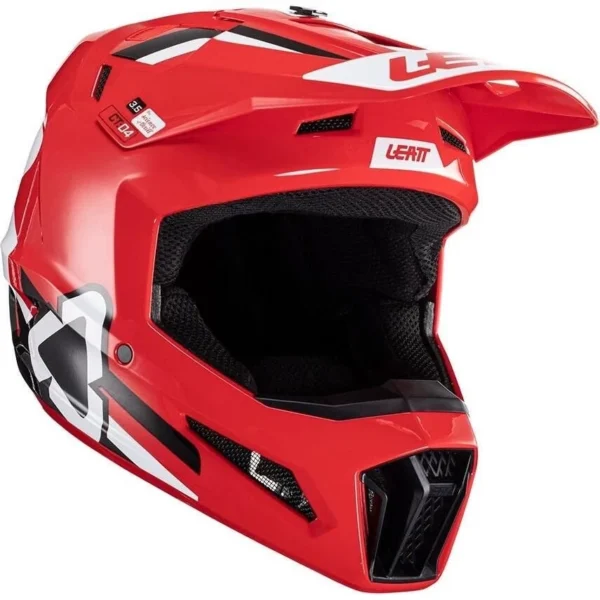 HELMET MOTO 3.5 V24 RED JUNIOR