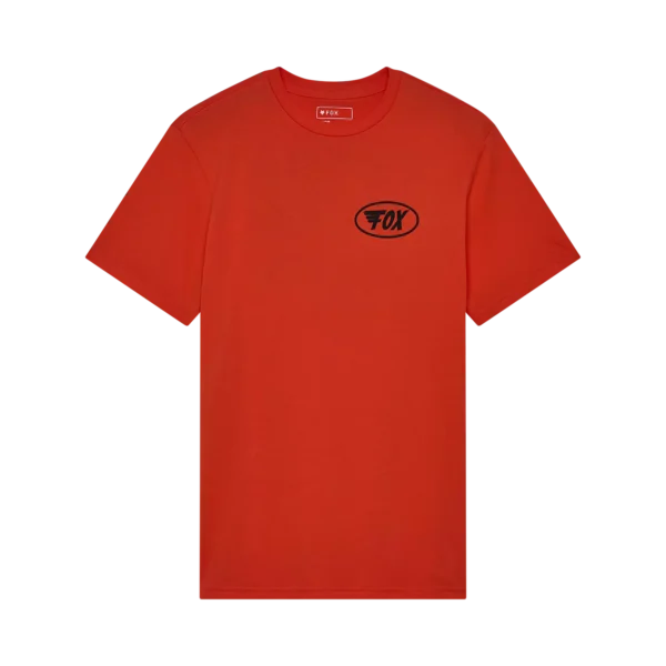 FOX WING SS PREM TEE [BLD ORG]
