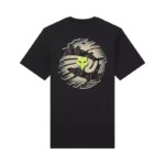 SPIRAL SS PREM TEE [BLK]