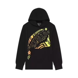 YTH ELEVATED FLEECE PO [BLK]