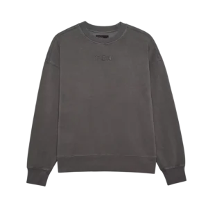 WORDMARK OVERSIZED FLEECE CREW [PTR]