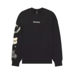 HELLO FUTURE OVERSIZED FLC CREW [BLK]