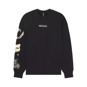 HELLO FUTURE OVERSIZED FLC CREW [BLK]