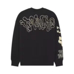 HELLO FUTURE OVERSIZED FLC CREW [BLK]