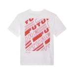 W ELEVATED SS TEE [WHT]