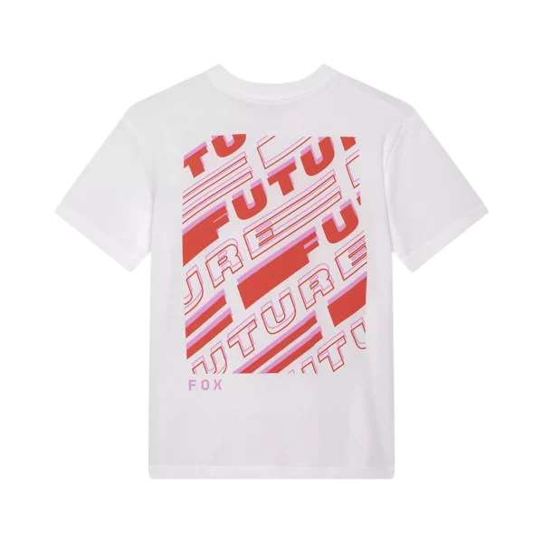 W ELEVATED SS TEE [WHT]