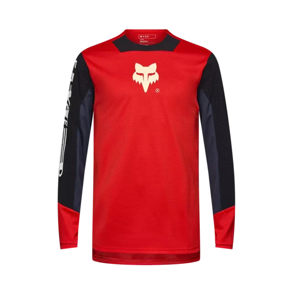 DEFEND LS JERSEY ELEVATED [FLO RED]