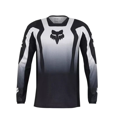 FOX 180 LEAN JERSEY - EXTD SIZES [BLK/WHT]