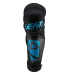 Protectie - LEATT KNEE & SHIN GUARD 3DF HYBRID EXT FUEL/BLACK