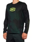 100% AIRMATIC LE Long Sleeve Jersey Black Camo