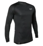 Tricou - FOX TECBASE LS [BLK]
