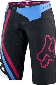 Pantalon scurt - FOX MTB-PANT WOMENS FLEXAIR SECA SHORT BLACK/PINK