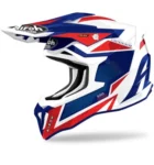 Casca - AIROH STRYCKER AXE BLUE/RED GLOSS