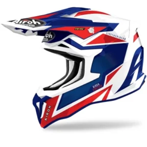 Casca - AIROH STRYCKER AXE BLUE/RED GLOSS