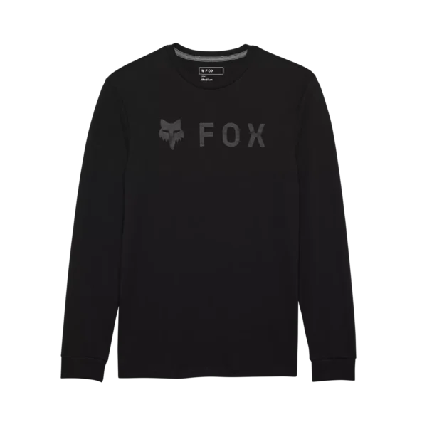 ABSOLUTE LS TECH TEE [BLK/BLK]