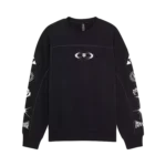 IMAGE COSMO OVERSIZED FLEECE CREW [BLK]