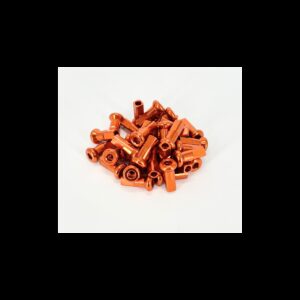 Set nipluri aluminiu spite (36 buc.) portocaliu Enduro Expert EE7075OR