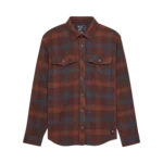 SURVIVALIST CORE FLANNEL LS [DRK BRN]